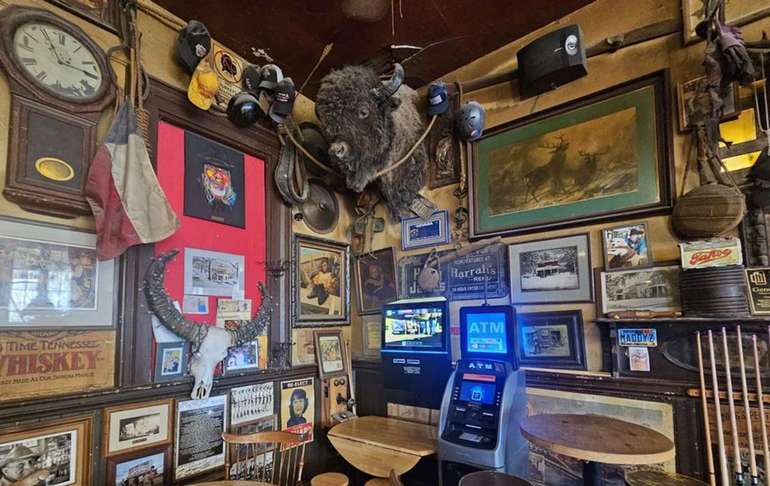 Genoa Bar & Saloon Interior